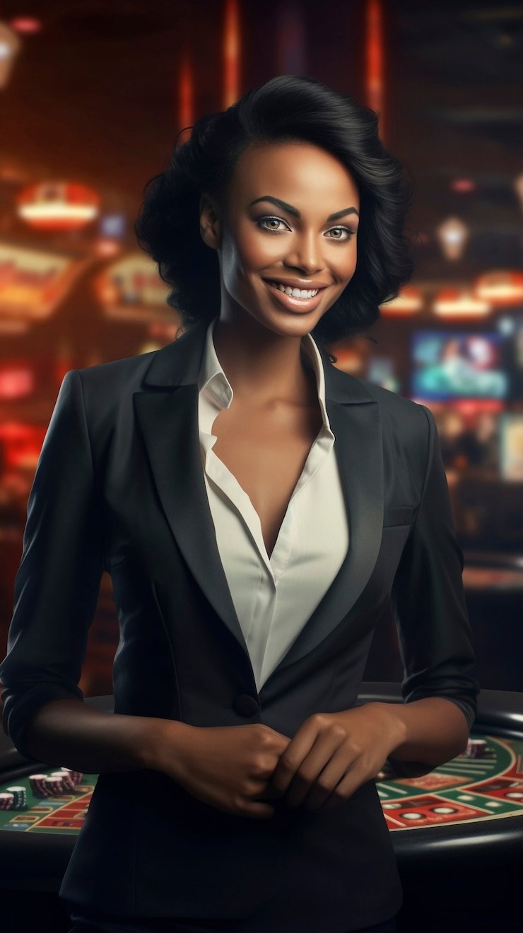 Tampilan live casino sambeltoto dengan dealer asli dan fitur interaktif